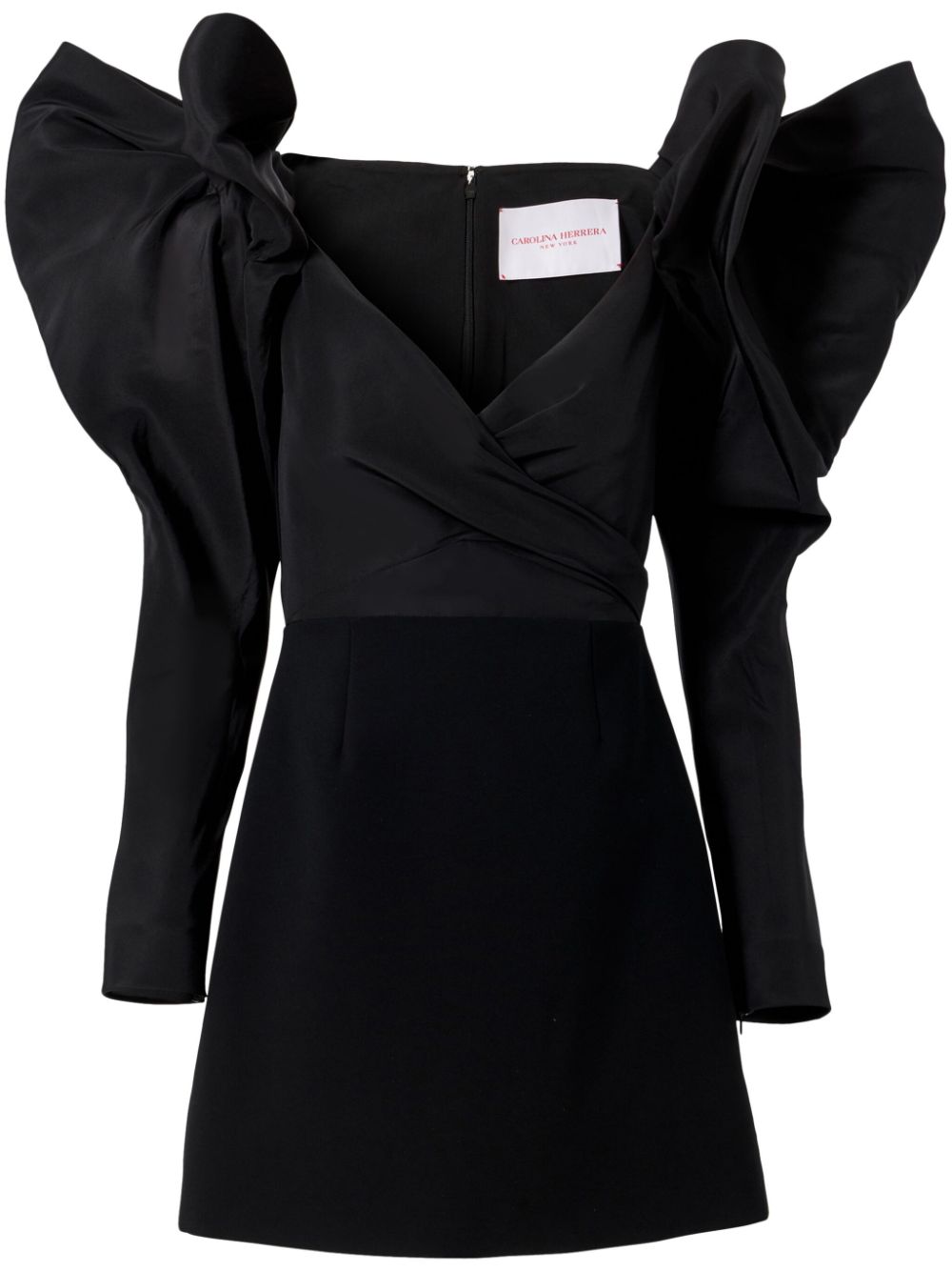 Carolina Herrera  bow-detail wrap mini dress