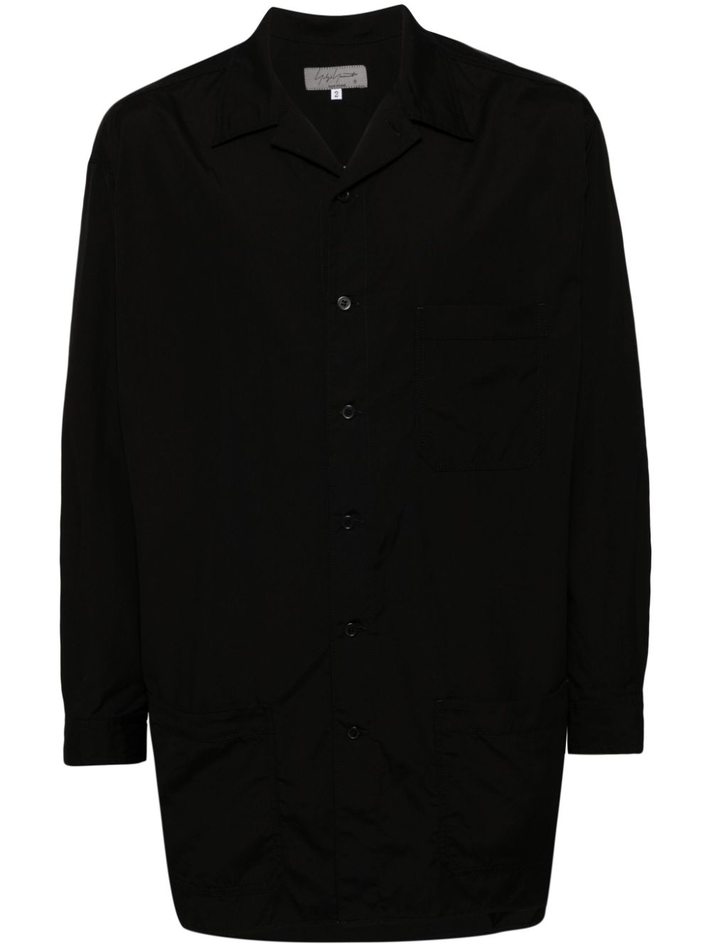 Yohji Yamamoto  broad pockets shirt