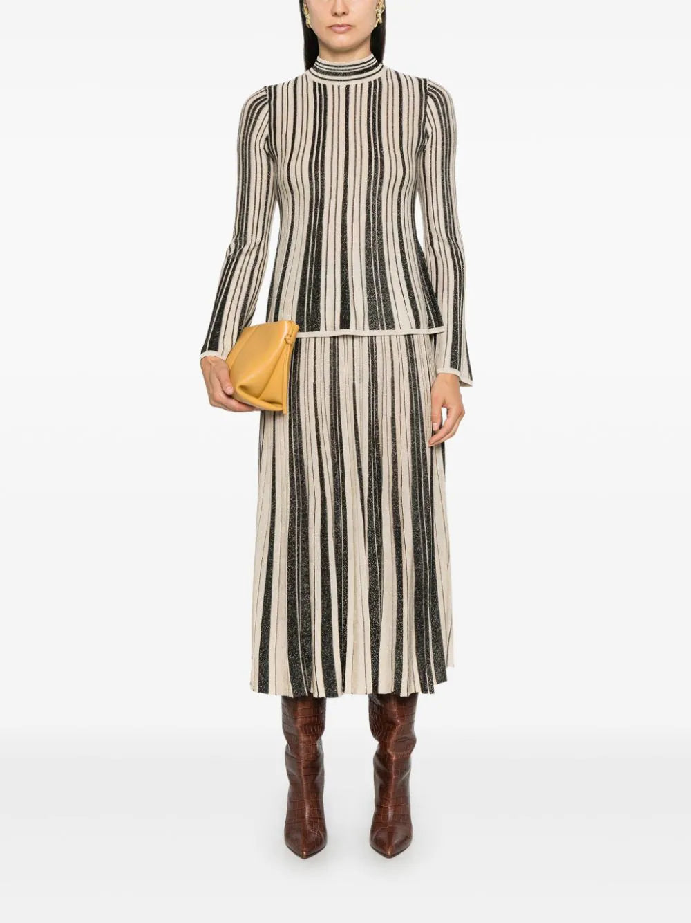 ZIMMERMANN metallic midi skirt - Image 2