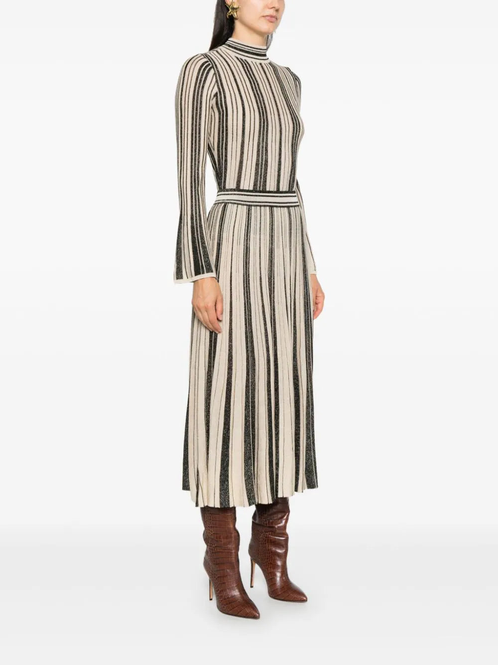 ZIMMERMANN metallic midi skirt - Image 3