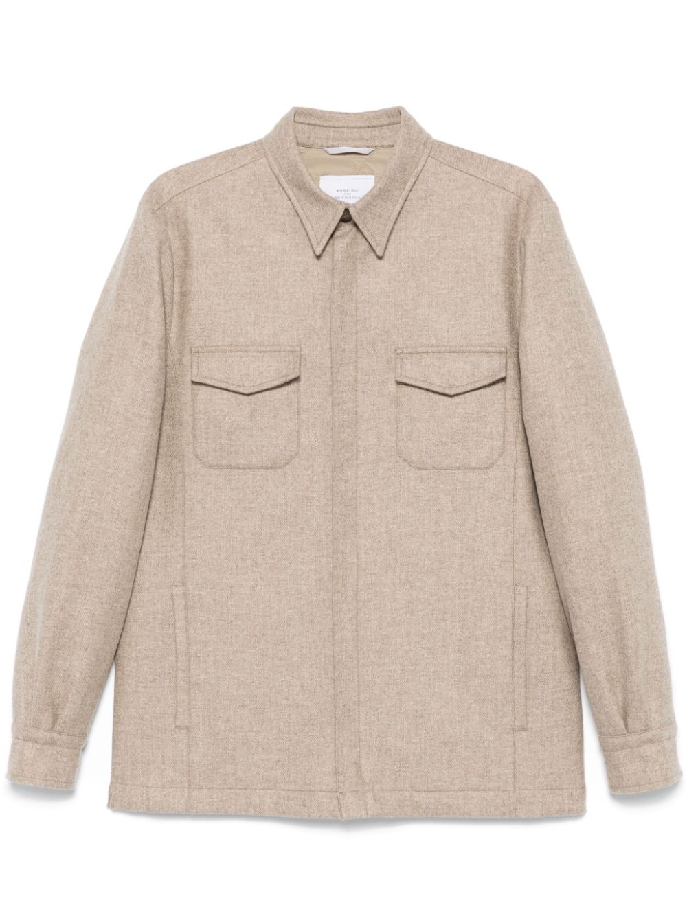 Boglioli  mélange-effect jacket