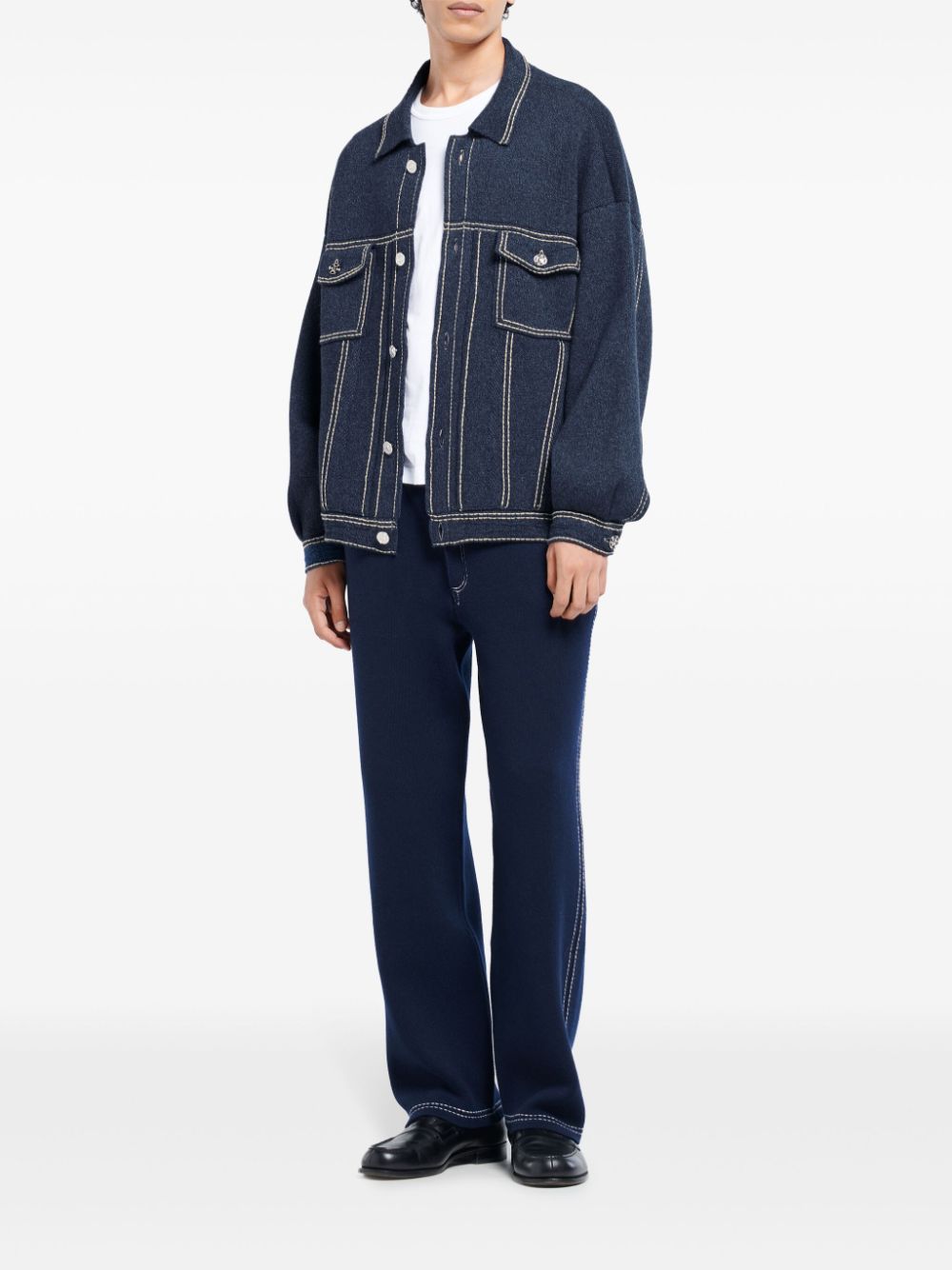 Barrie  oversized denim jacket