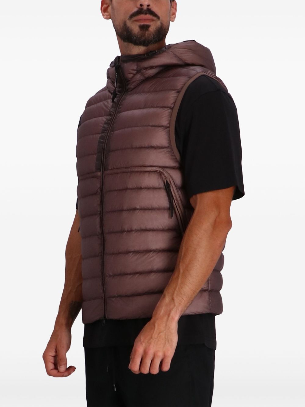 C.P. Company  Goggles-detail padded vest jacket