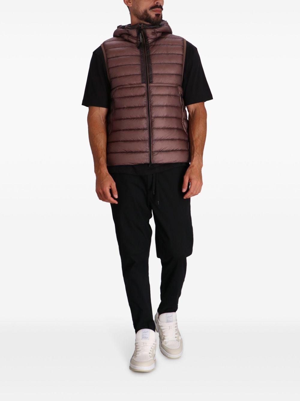 C.P. Company  Goggles-detail padded vest jacket