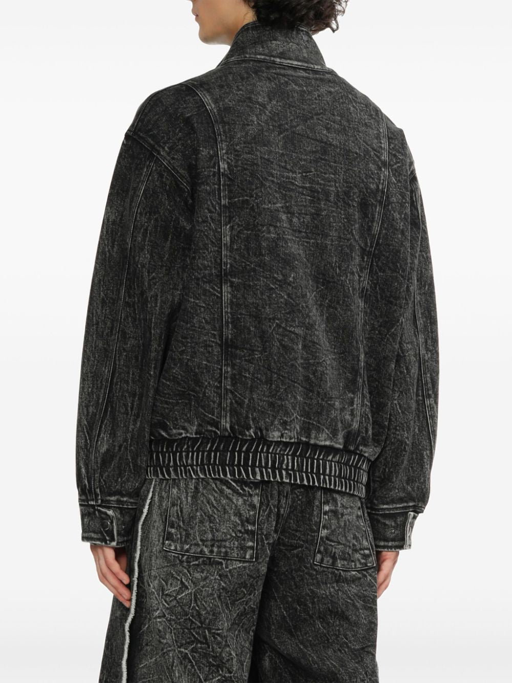 WESTFALL  acid-wash jacket