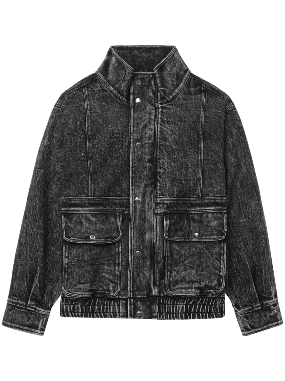 WESTFALL  acid-wash jacket