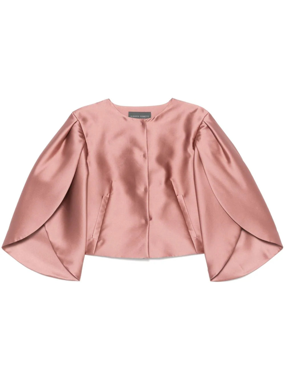 Alberta Ferretti satin jacket