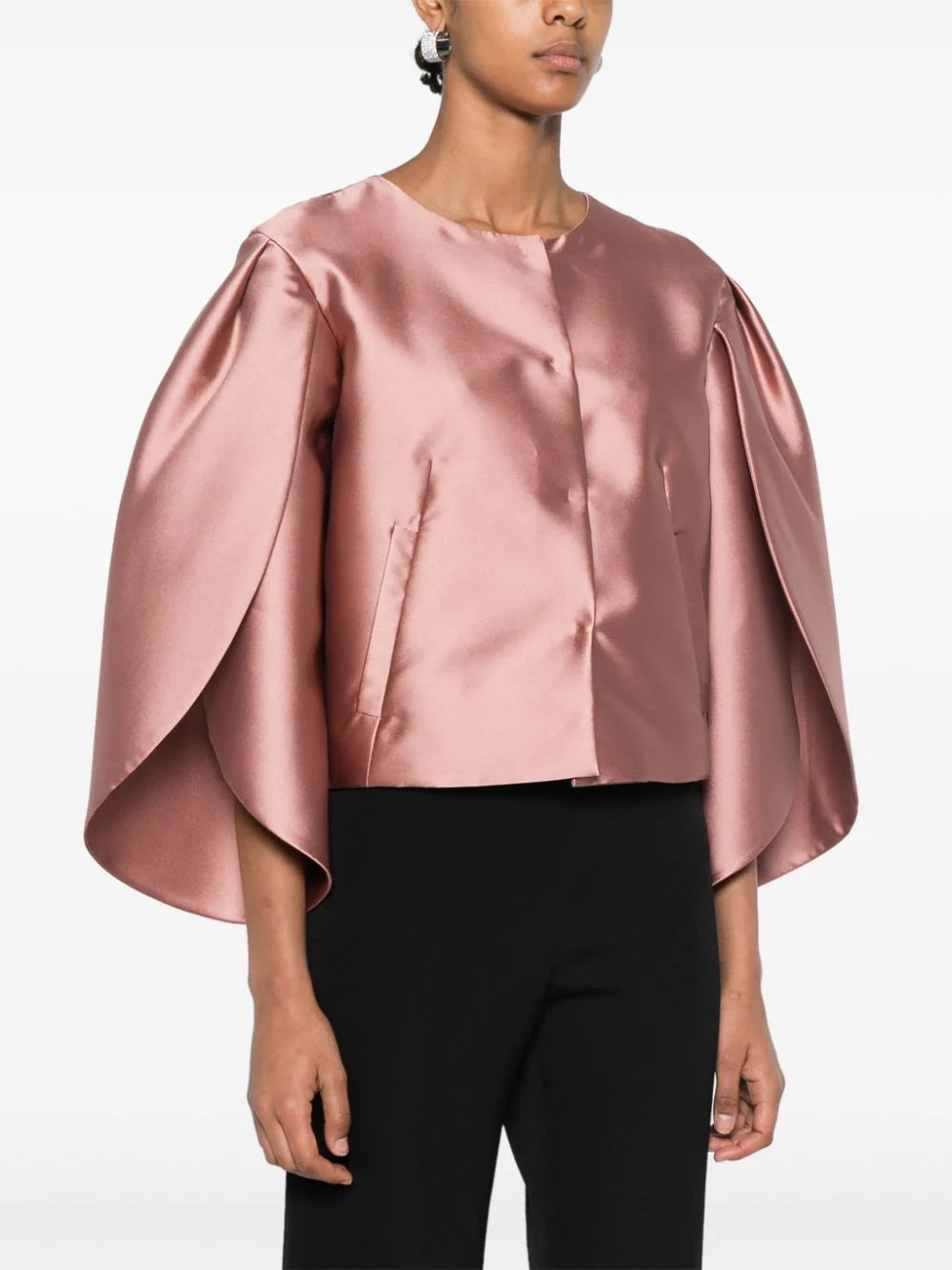 Alberta Ferretti satin jacket - Image 3