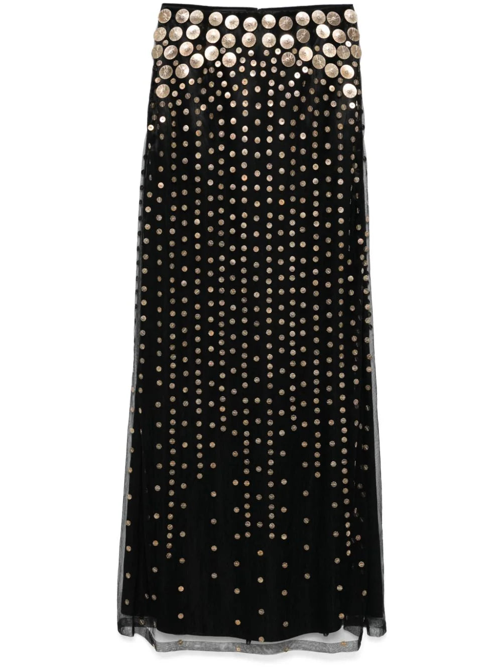 Alberta Ferretti  stud-embellished maxi skirt
