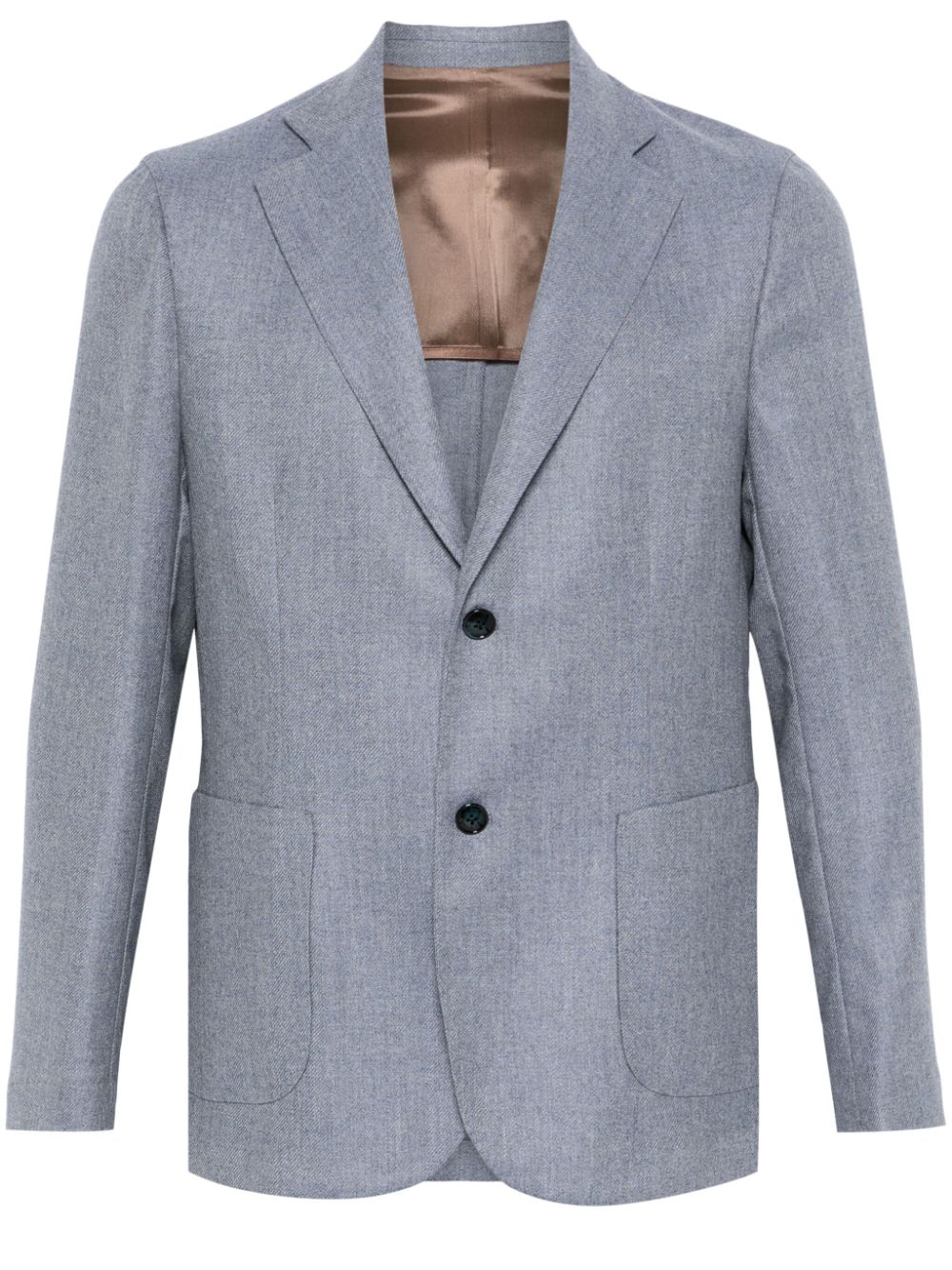 Barba  mélange-effect blazer