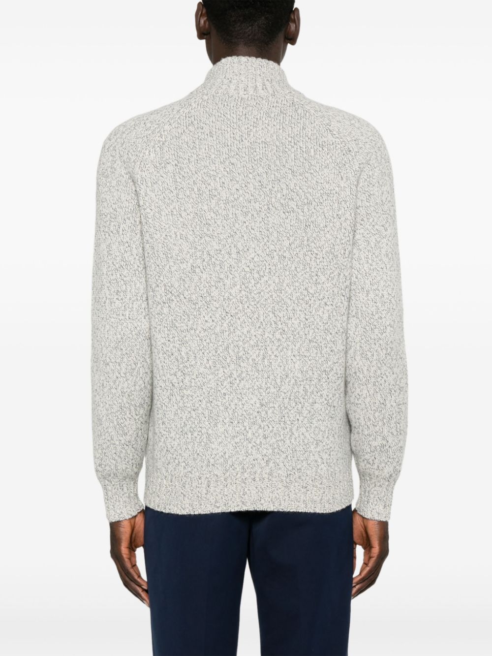 Brunello Cucinelli  mouliné cashmere cardigan