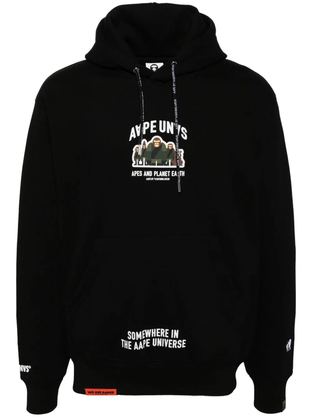 AAPE BY *A BATHING APE®  logo hoodie