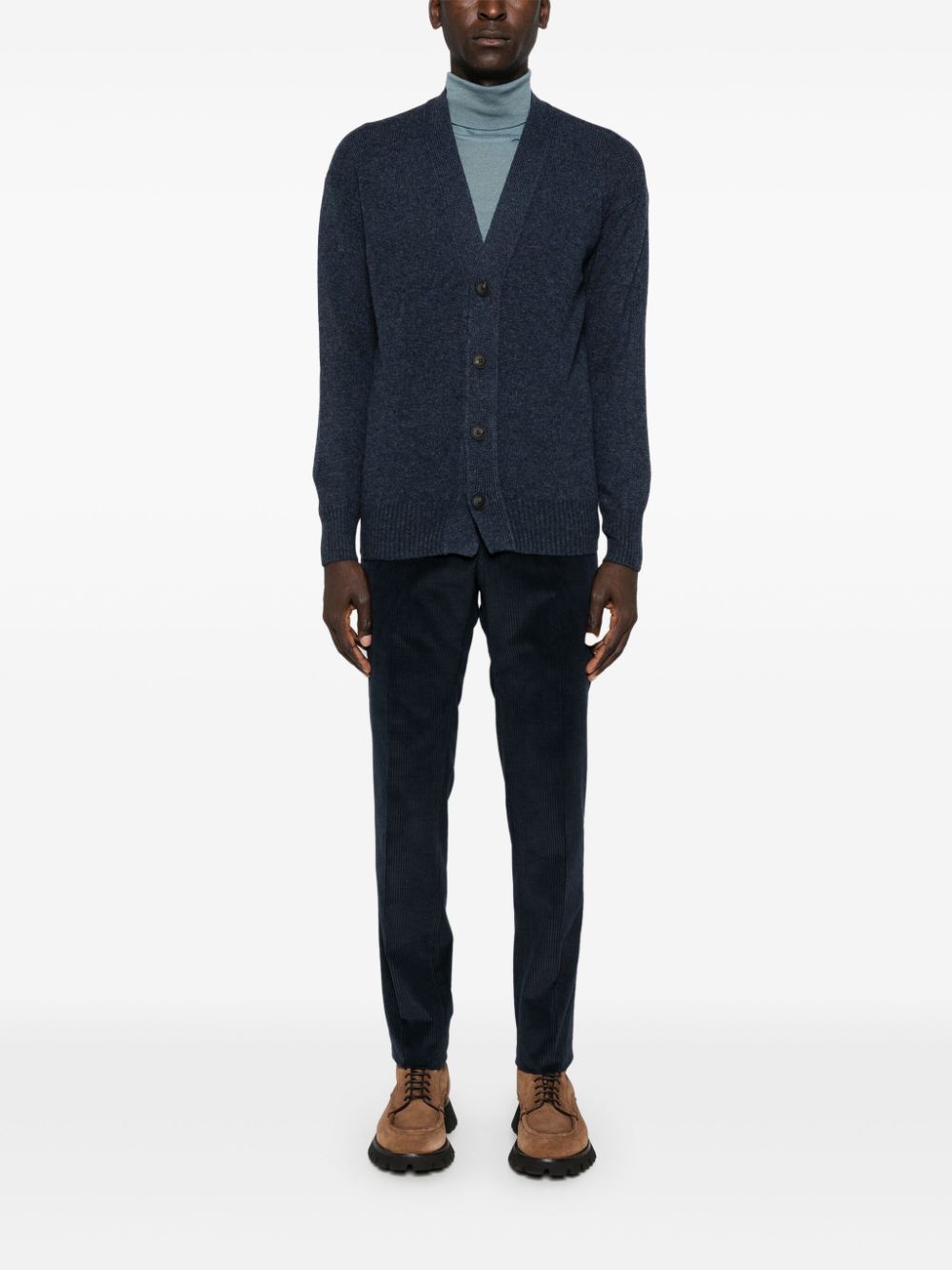 Barba  virgin wool cardigan