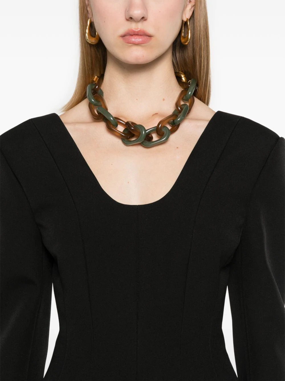 Carven  panelled mini dress