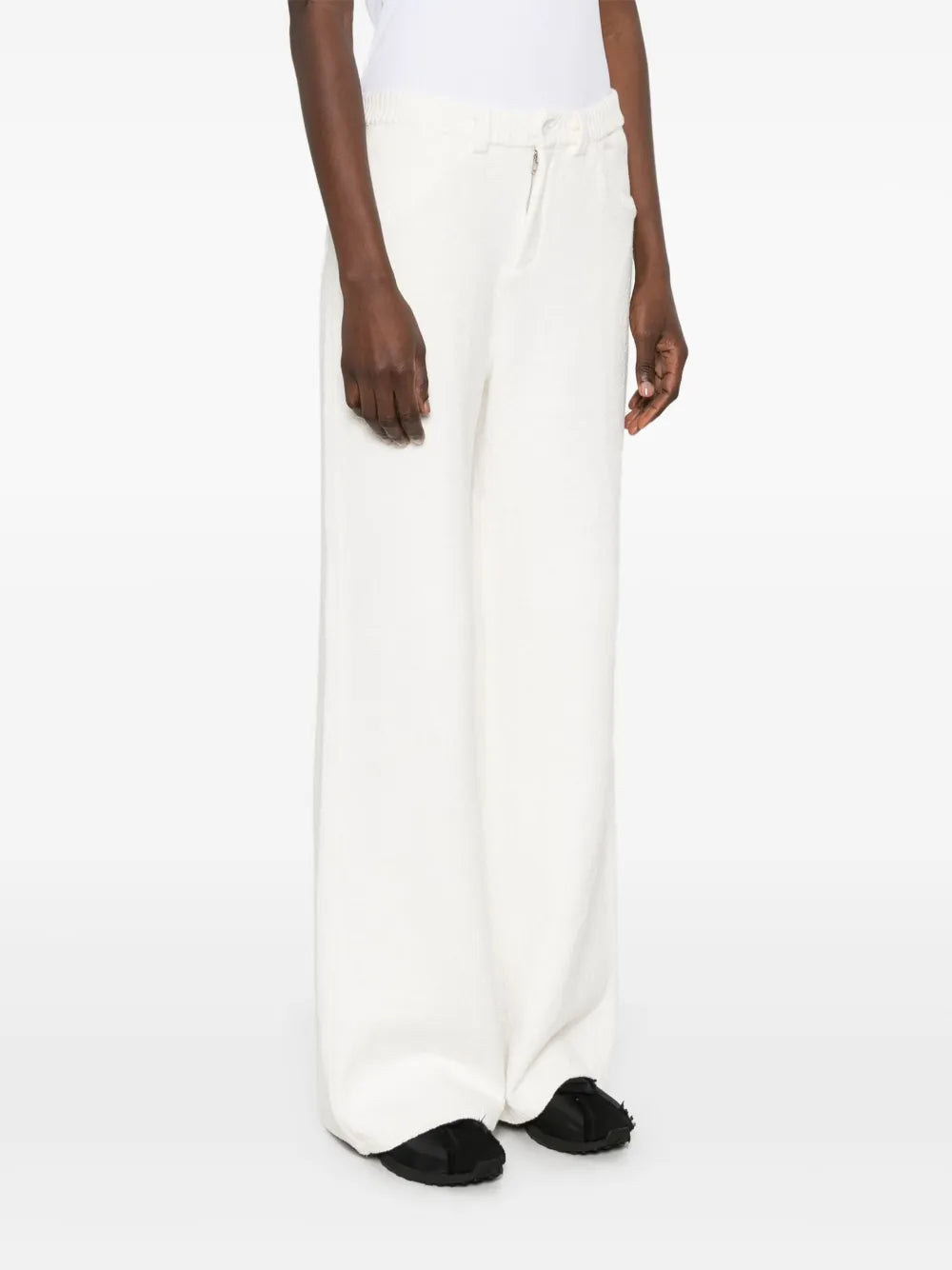 Aya Muse  wide-leg knitted trousers