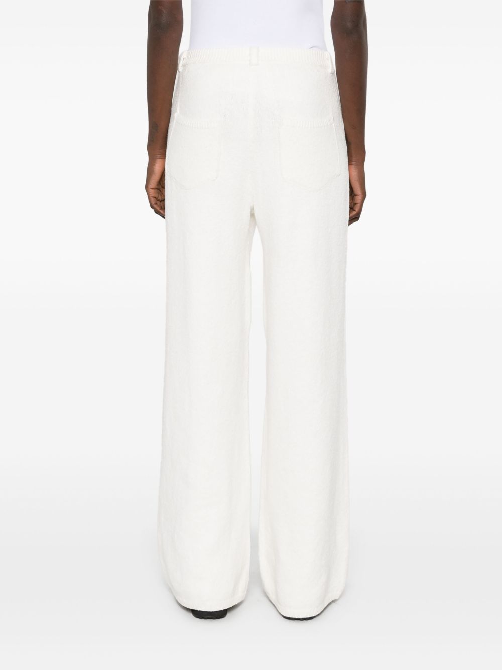 Aya Muse  wide-leg knitted trousers