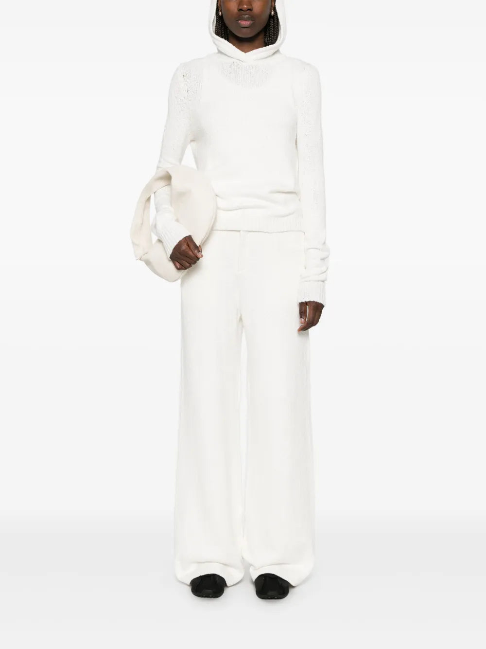 Aya Muse  wide-leg knitted trousers