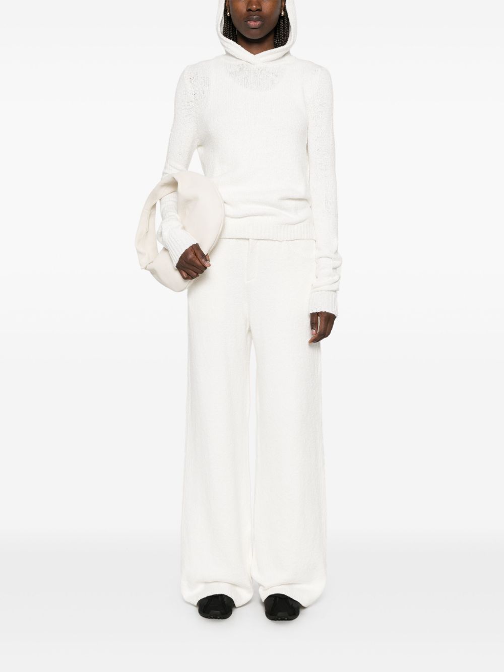 Aya Muse  wide-leg knitted trousers