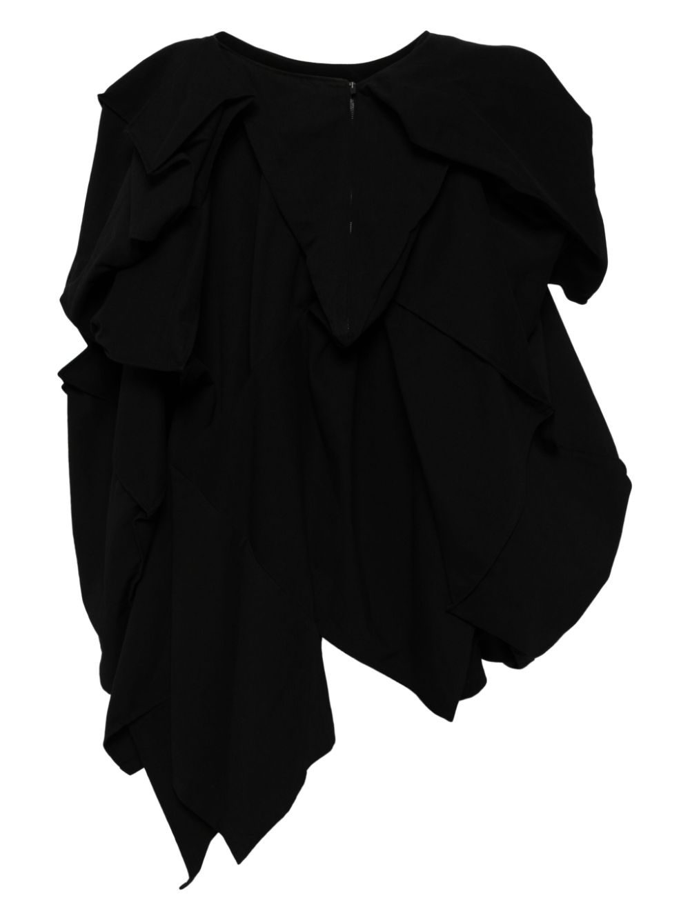 Yohji Yamamoto  asymmetric draped skirt