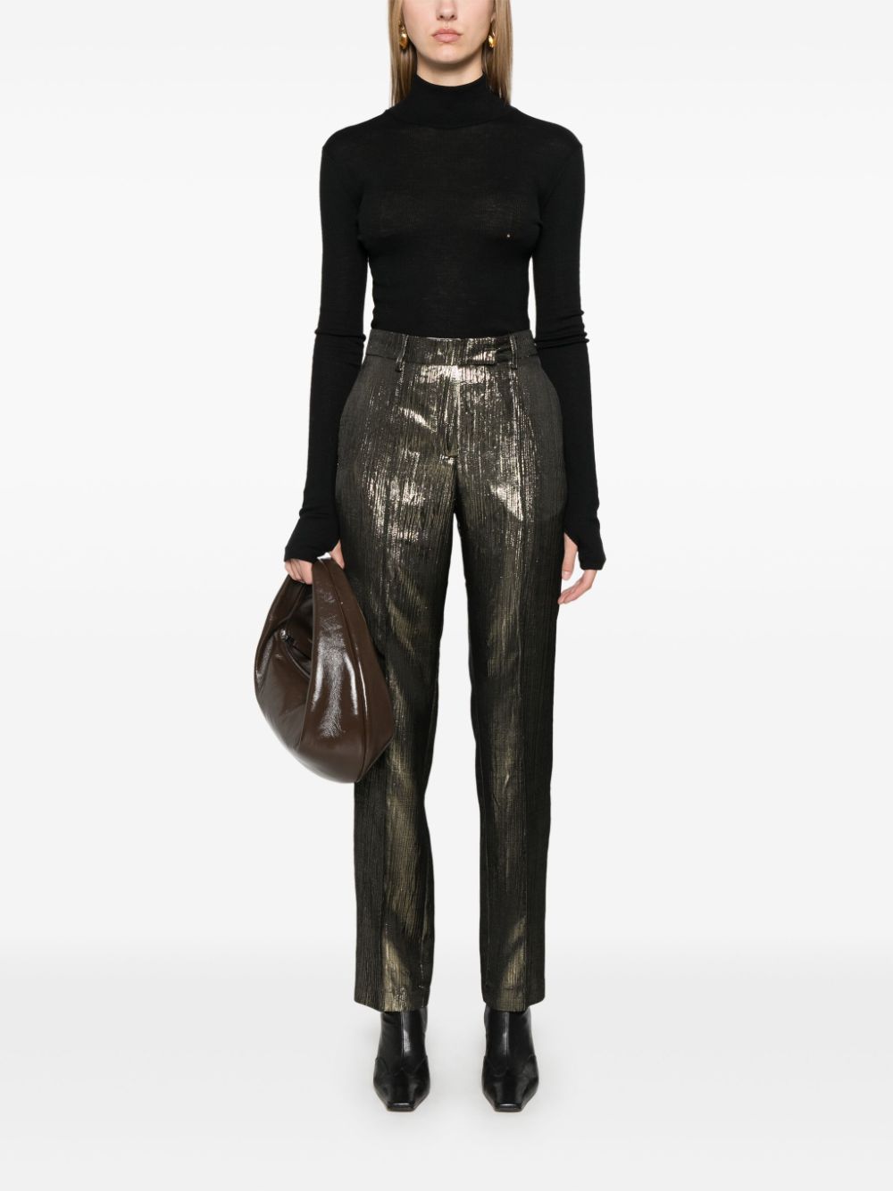 Alysi  lurex trousers