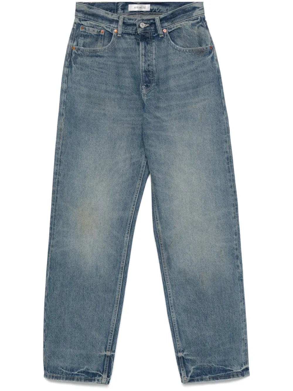 Aya Muse  wide-leg jeans