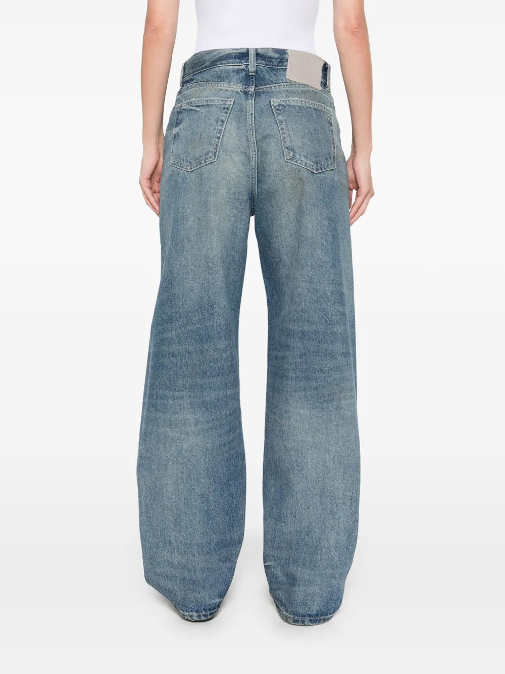 Aya Muse  wide-leg jeans