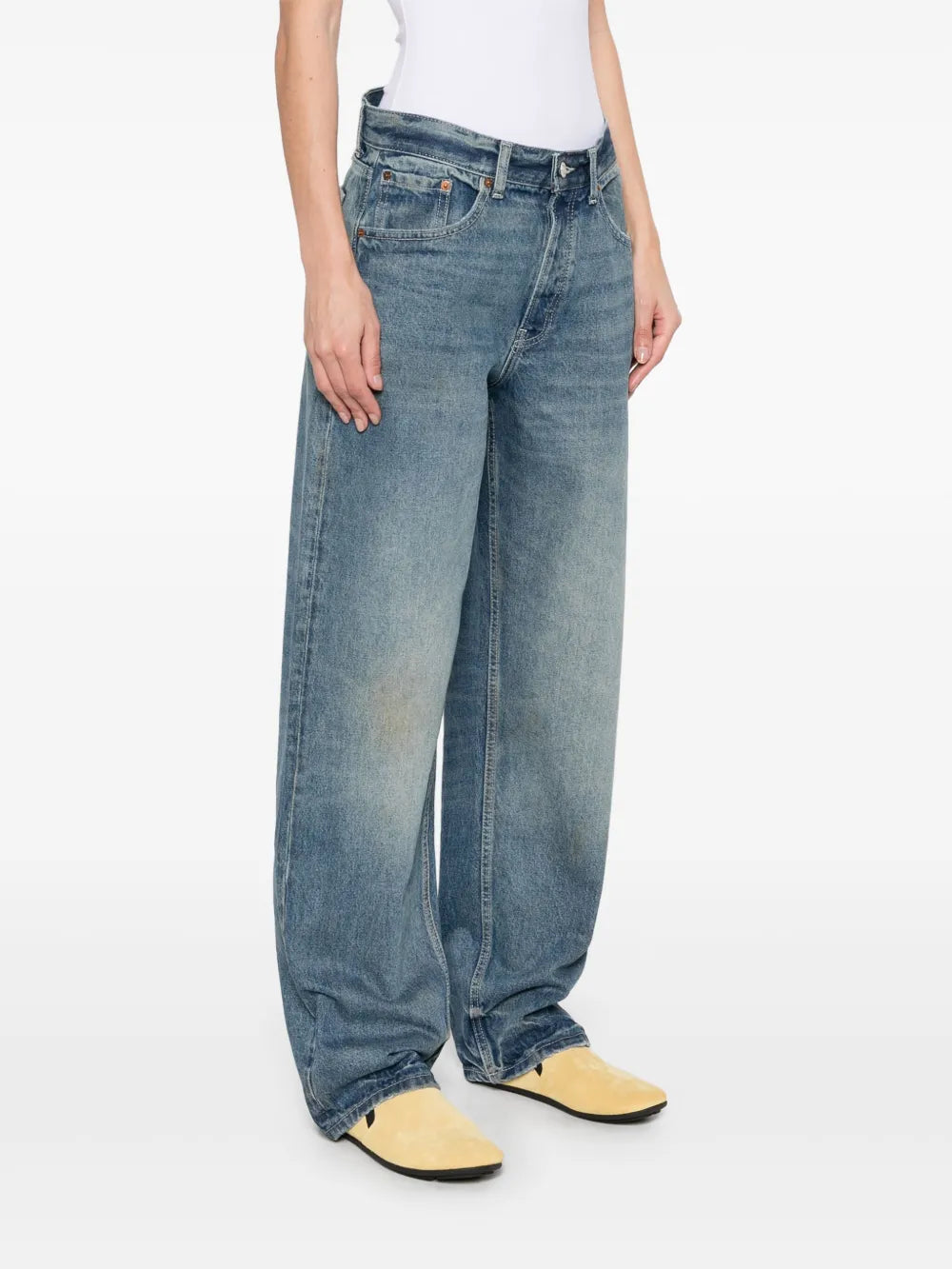 Aya Muse  wide-leg jeans