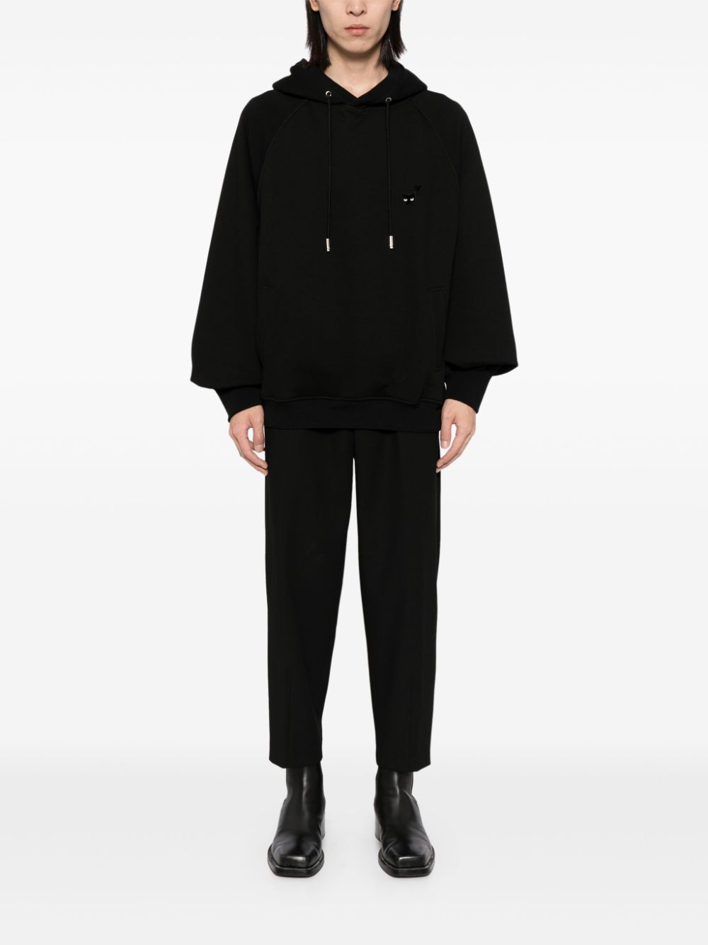 ZZERO BY SONGZIO Love Panther Hand Rope hoodie