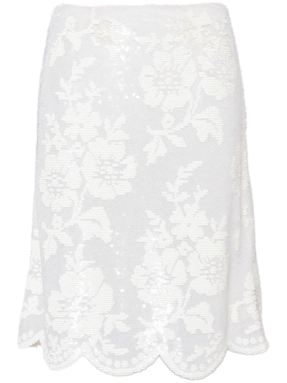 Ashish  sequin-embellished A-line skirt