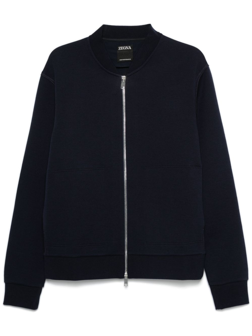 Zegna  logo-appliqué sweatshirt