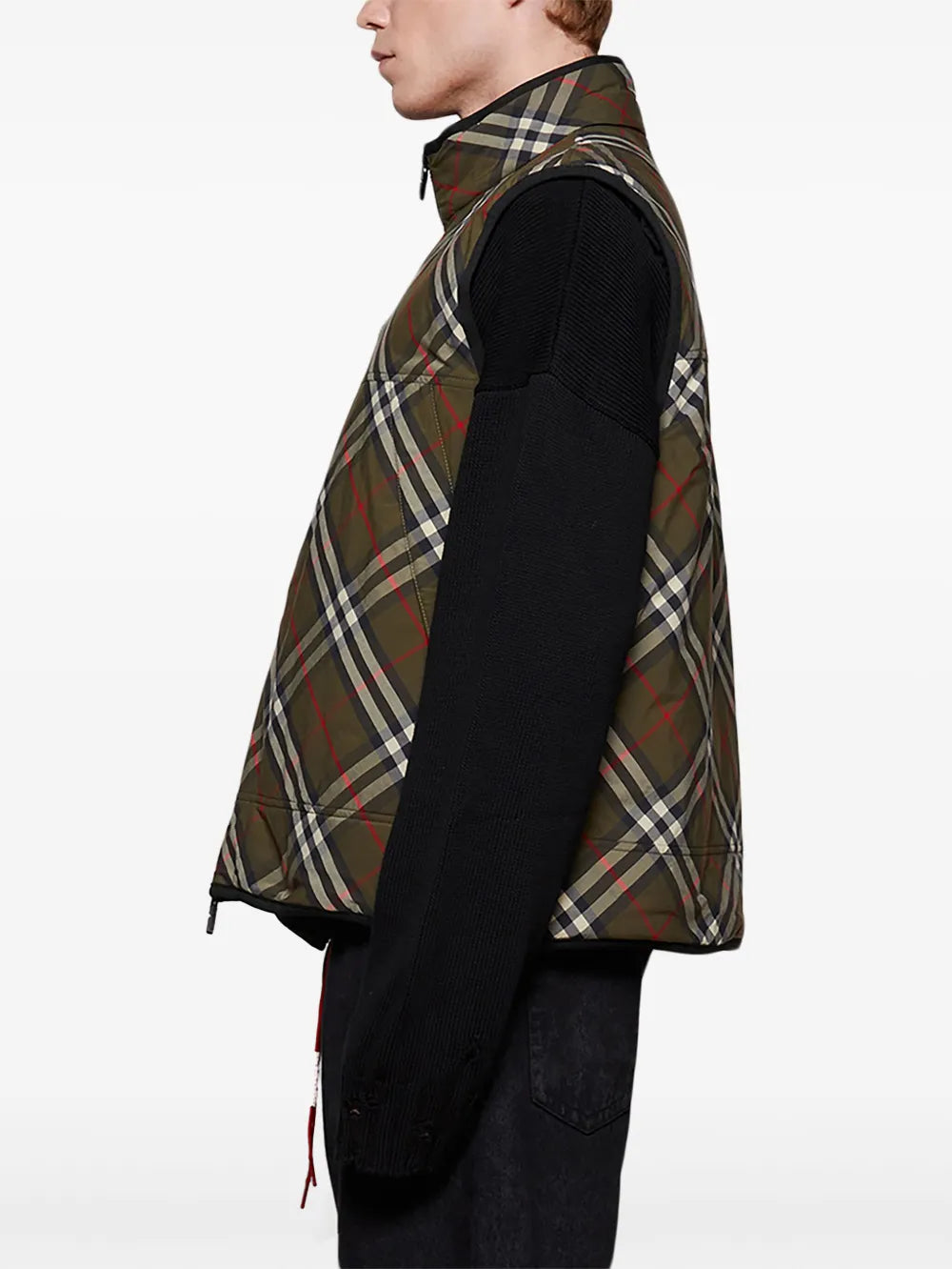 Burberry  checked gilet