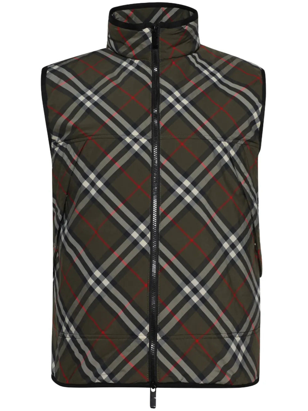 Burberry  checked gilet
