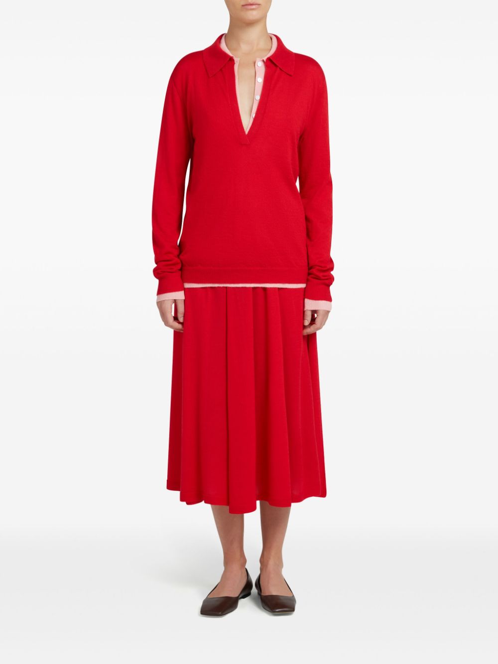 Cashmere In Love  Bloom midi skirt