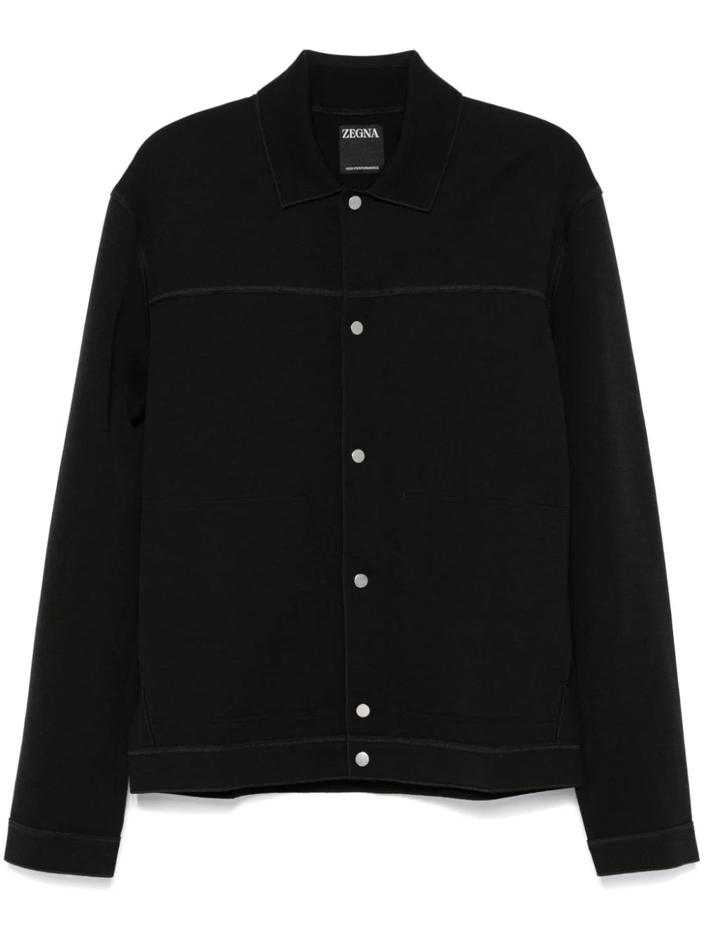 Zegna  jersey shirt jacket