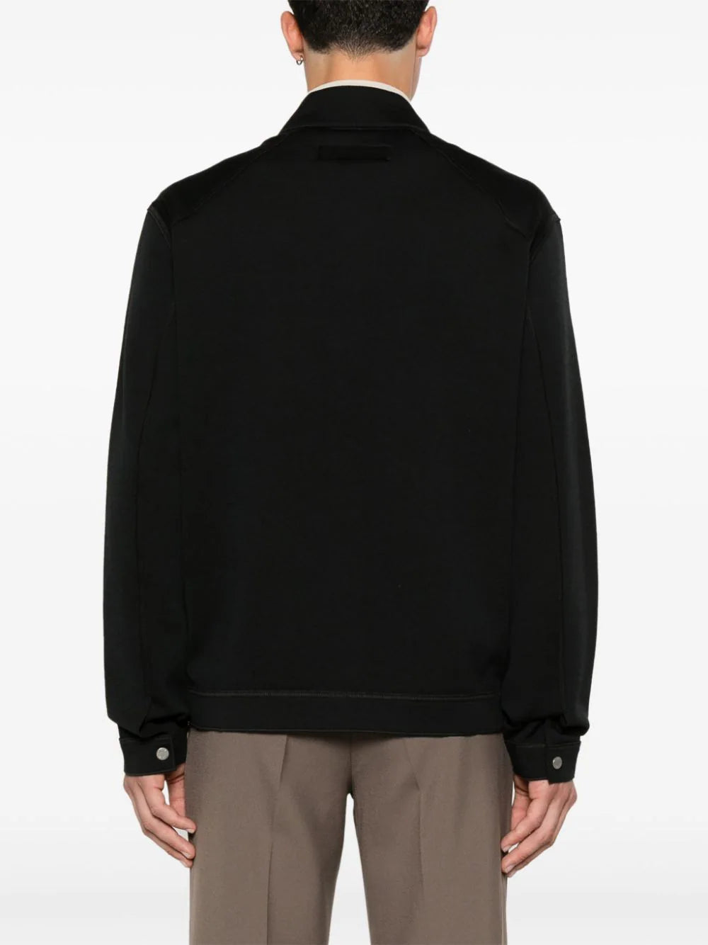 Zegna jersey shirt jacket