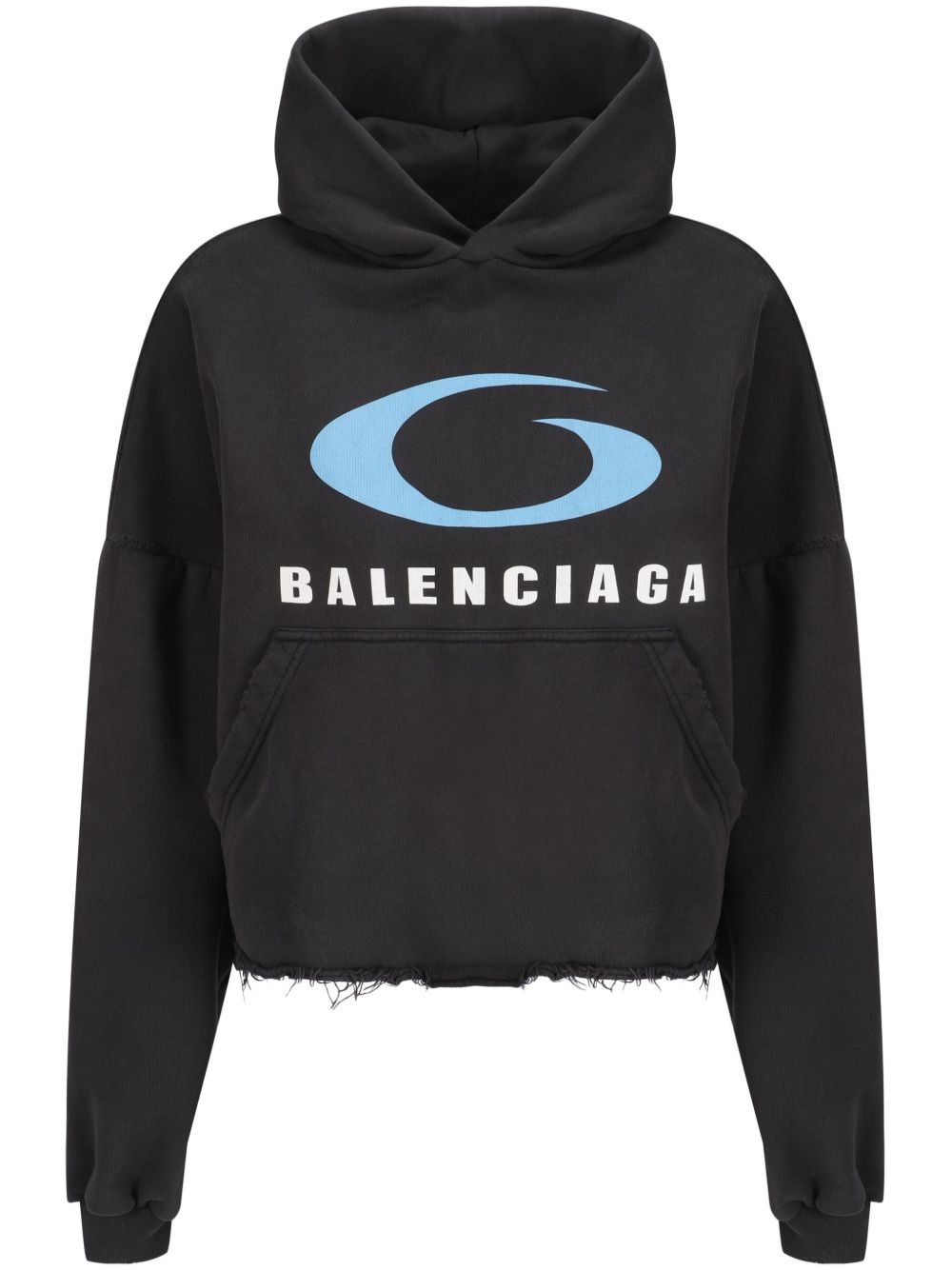 Balenciaga  logo-print hoodie
