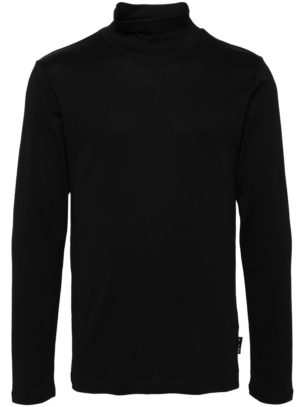 agnès b.  High-collar Panama T-shirt