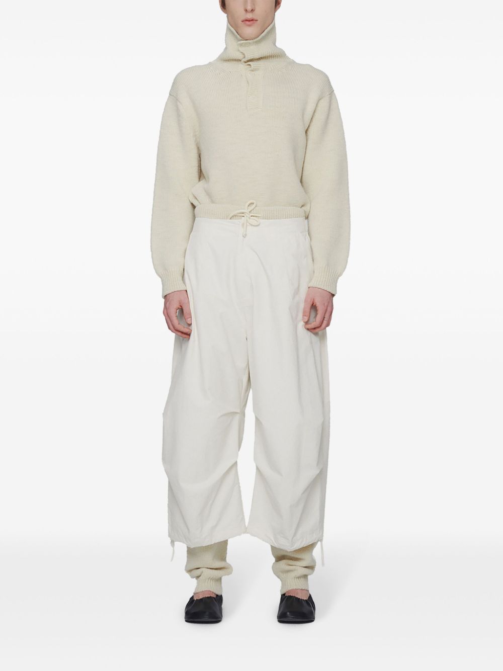 Amomento  wool buttoned sweater