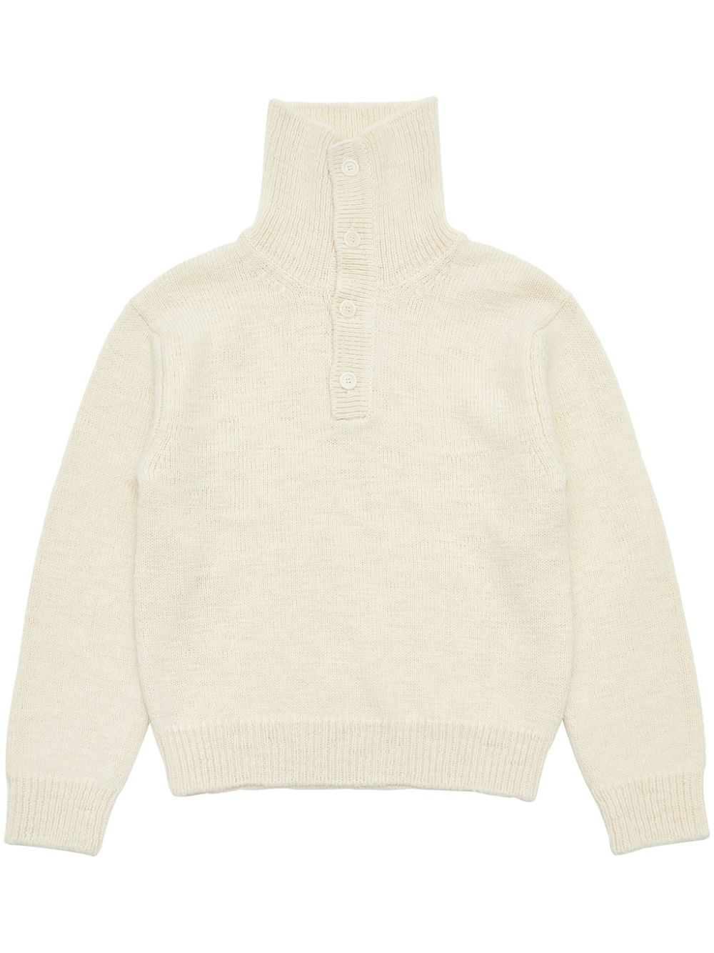 Amomento  wool buttoned sweater