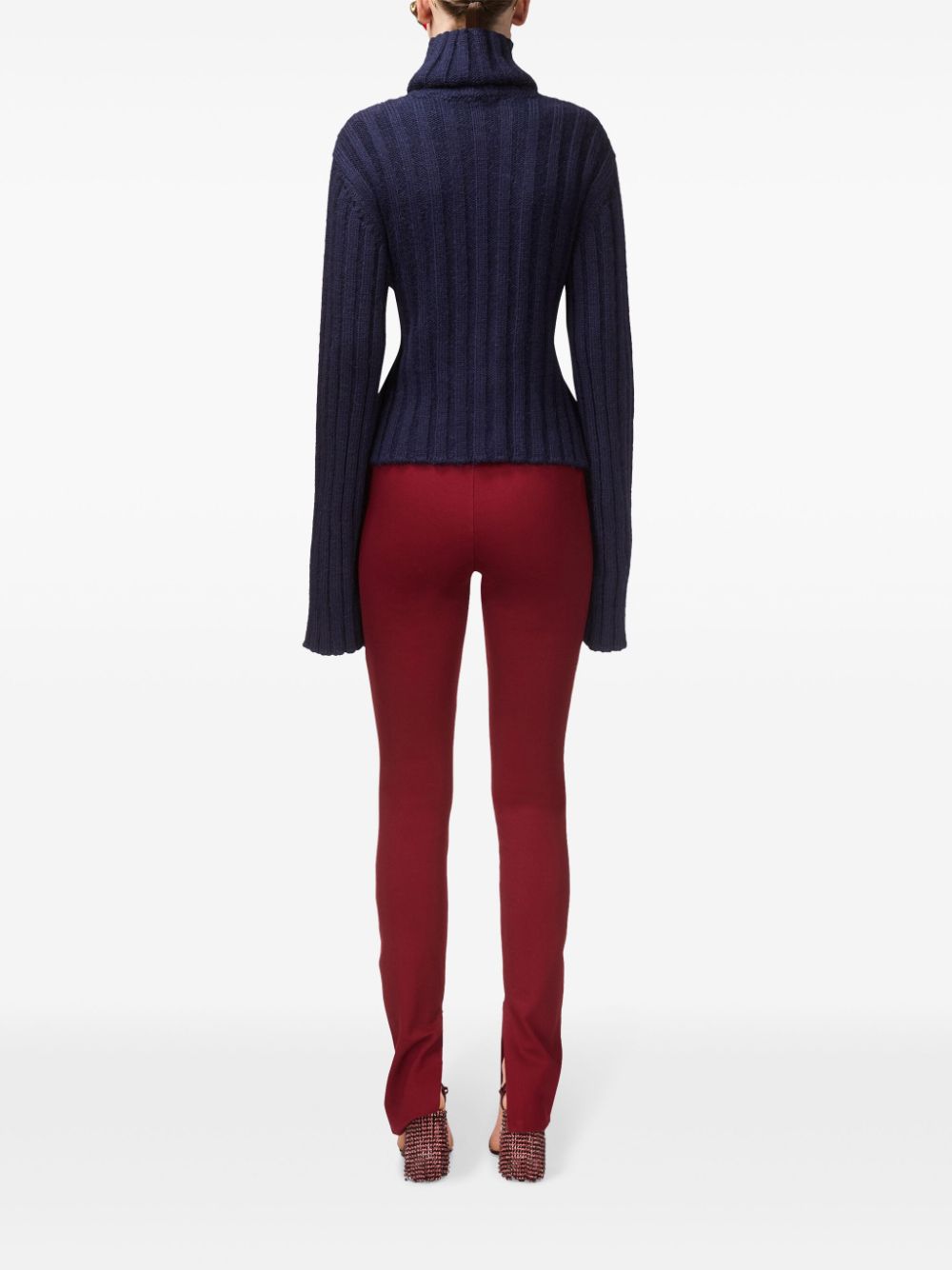 AREA high-neck sweater