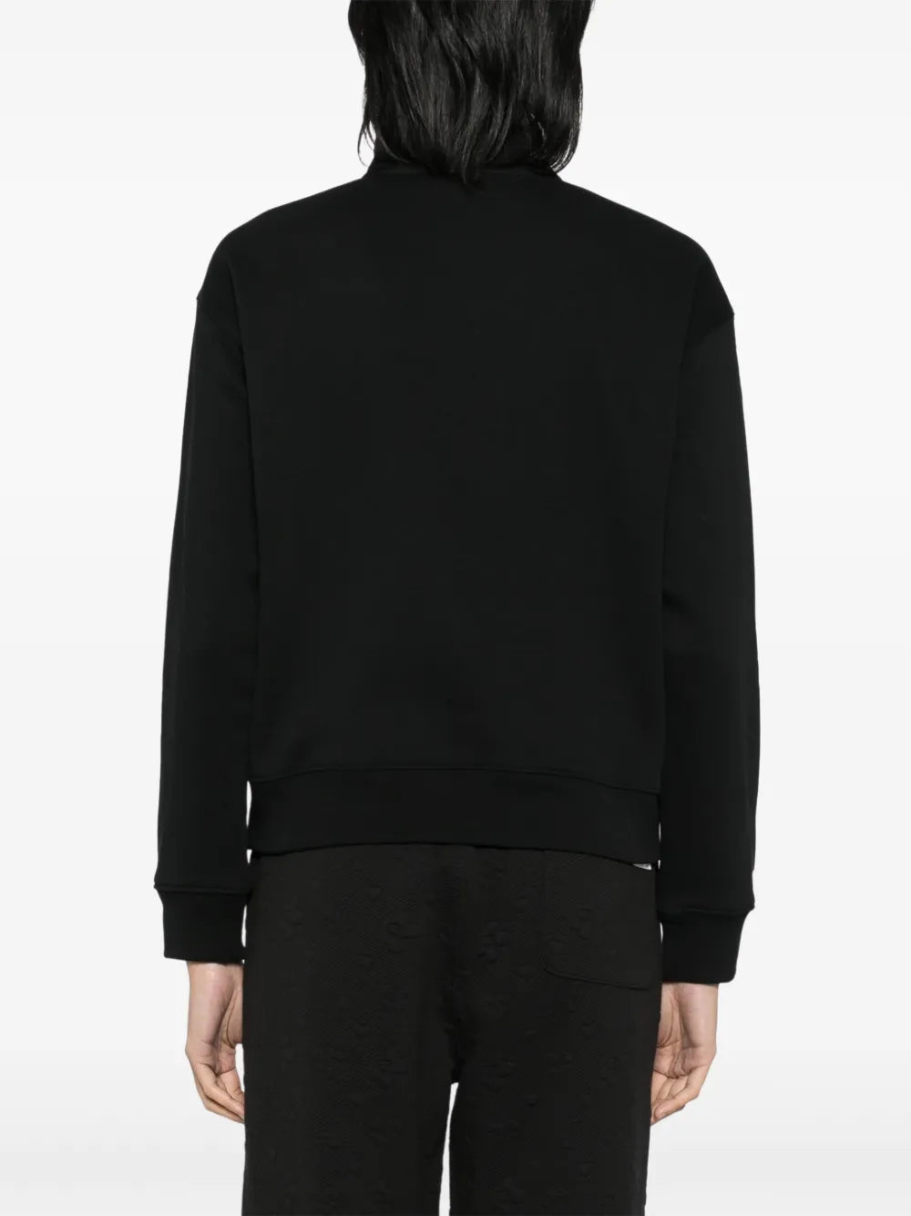 AAPE BY *A BATHING APE®  logo-print half-zip sweatshirt