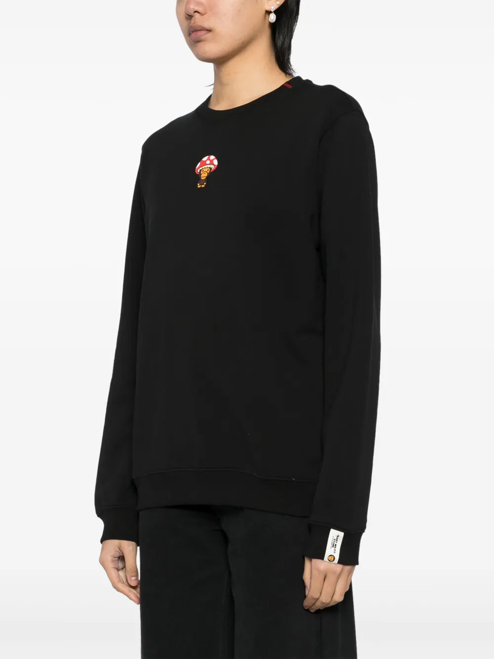 BABY MILO® STORE BY *A BATHING APE® Baby Milo crew neck sweatshirt