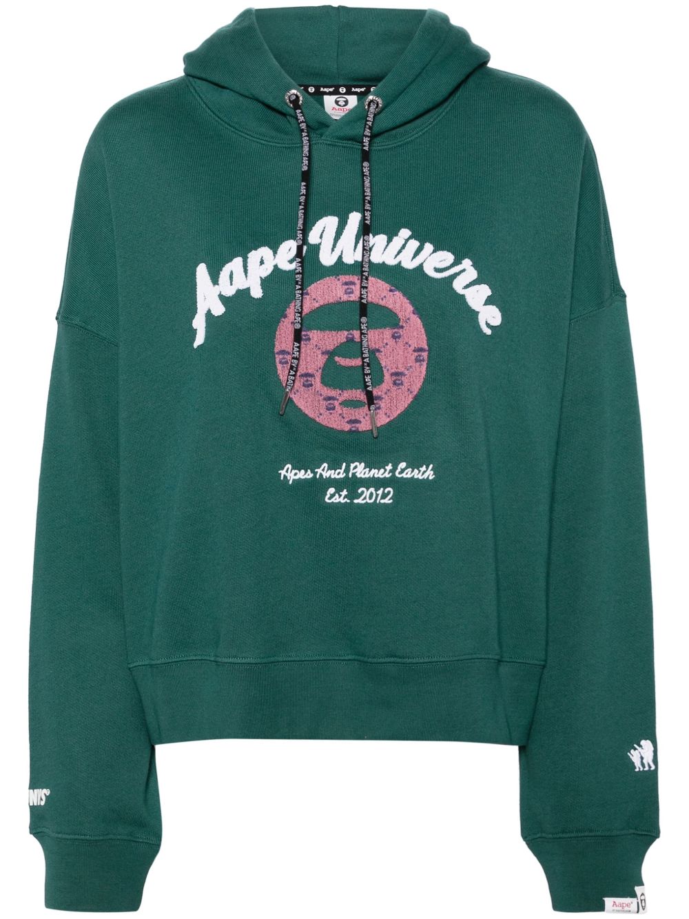 AAPE BY *A BATHING APE®  logo-embossed hoodie