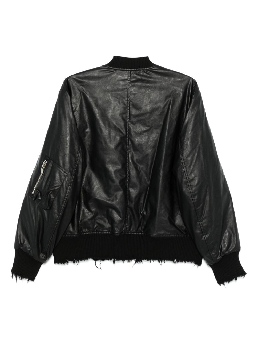 Attachment  padded bomber jacket