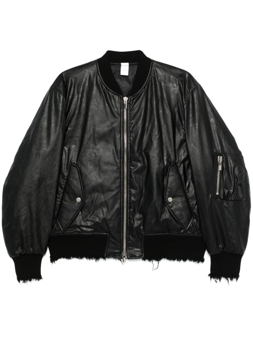 Attachment  padded bomber jacket