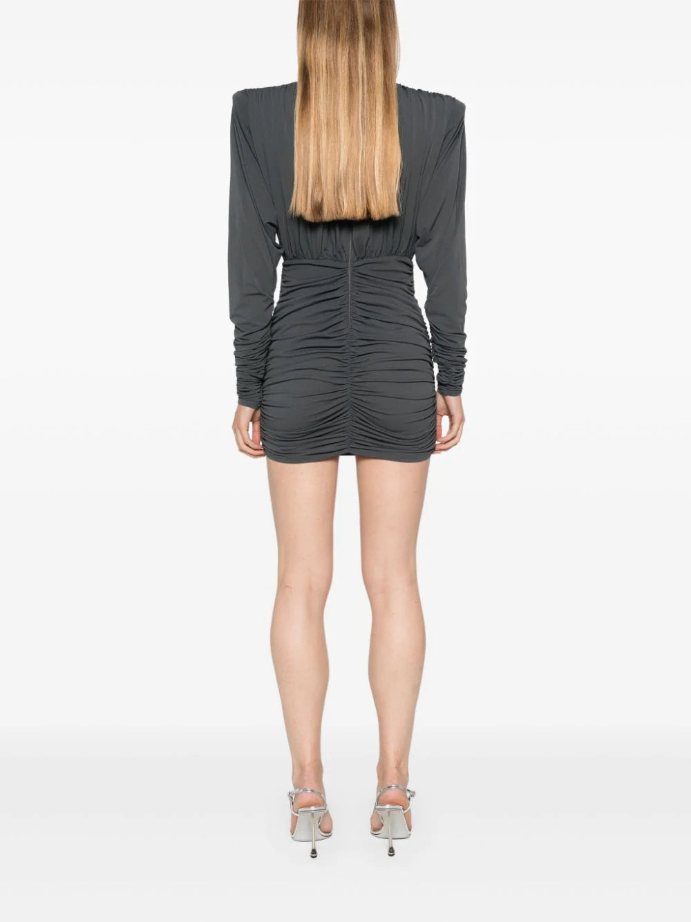 Alex Perry  ruched crepe mini dress