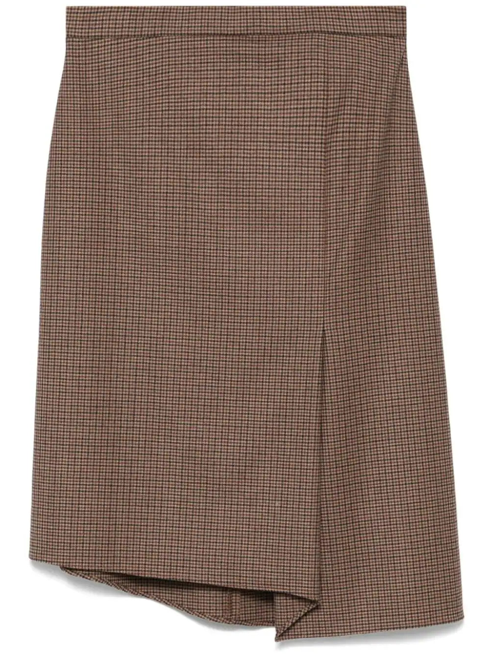 ASPESI  houndstooth-pattern midi skirt