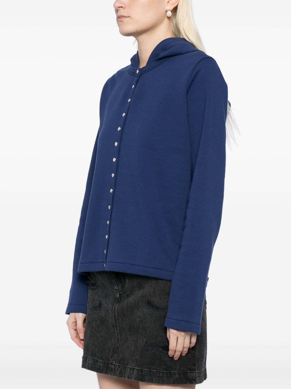 agnès b.  Snap hoodie