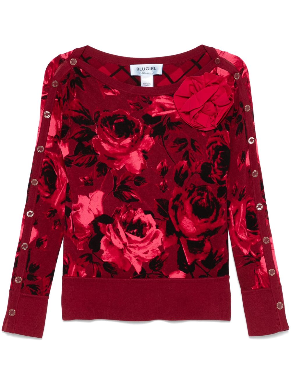 Blugirl  Enchanted Roses sweater