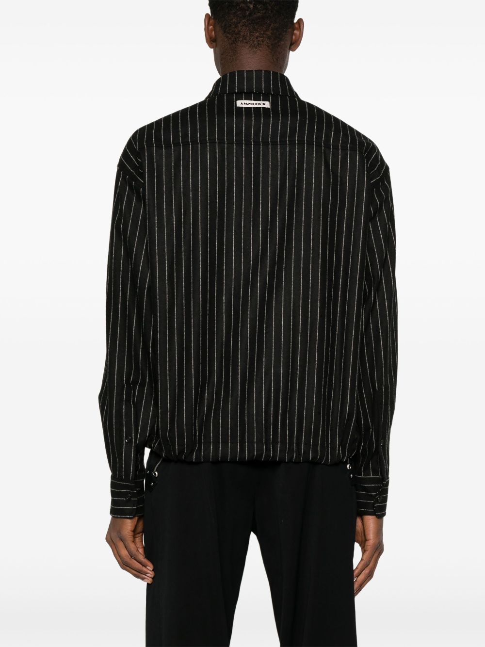 A Paper Kid  pinstripe shirt